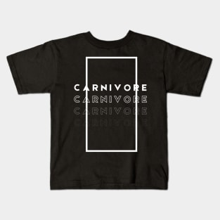 Carnivore fade Kids T-Shirt